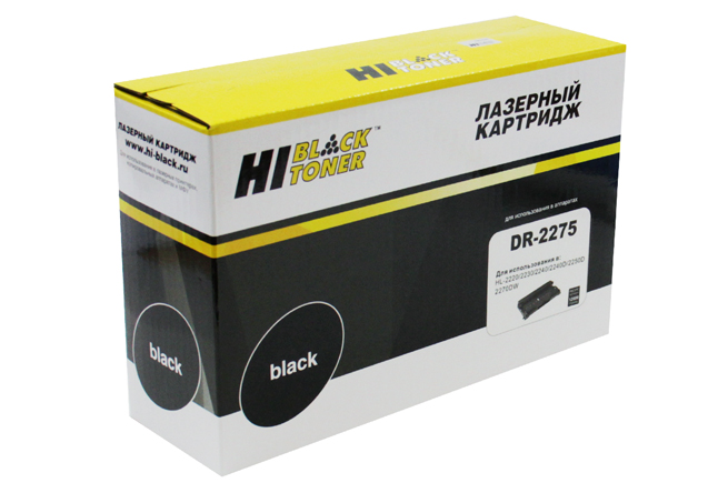 Драм-картридж Hi-Black (HB-DR-2275) для Brother HL-2240R/ 2250/ DCP-7057/ 7060, черный, 12000 страниц, совместимый